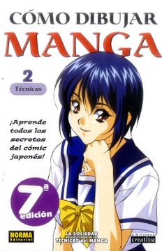 portada Cómo Dibujar Manga 02. Técnicas (in Spanish)