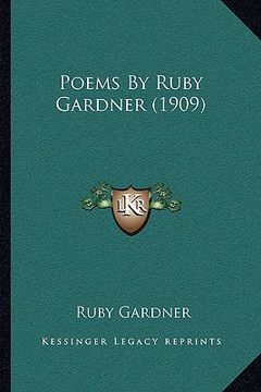 portada poems by ruby gardner (1909) (en Inglés)