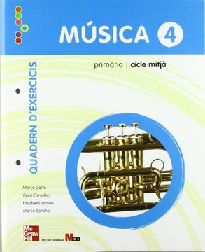 portada CUTR Musica 4 primaria.Quadern de alumne (en Catalá)
