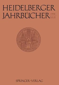 portada heidelberger jahrbucher (in German)