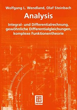 portada Analysis: Integral- und Differentialrechnung, Gewöhnliche Differentialgleichungen, Komplexe Funktionentheorie (in German)