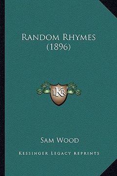 portada random rhymes (1896) (en Inglés)