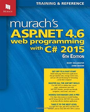 portada Murach's ASP.NET 4.6 Web Programming with C# 2015