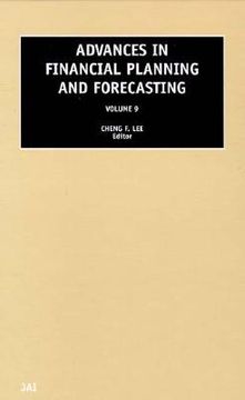 portada advances in financial planning and forecasting, volume 9