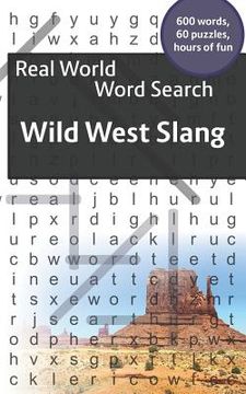 portada Real World Word Search: Wild West Slang (en Inglés)