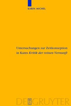 portada Untersuchungen zur Zeitkonzeption in Kants Kritik der Reinen Vernunft (en Alemán)