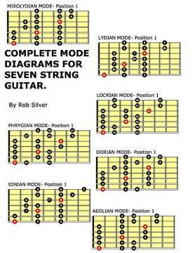 portada Complete Mode Diagrams for Seven String Guitar (en Inglés)