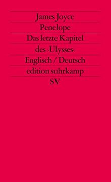 portada Penelope: Das Letzte Kapitel des »Ulysses«. Englisch und Deutsch (Edition Suhrkamp) 
