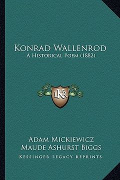 portada konrad wallenrod: a historical poem (1882)