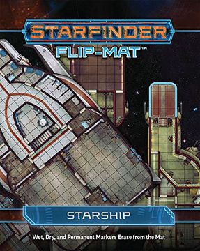 portada Starfinder Flip-Mat: Starship (en Inglés)
