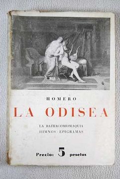 portada La Odisea: La Batracomiomaquia; Himnos-Epigramas