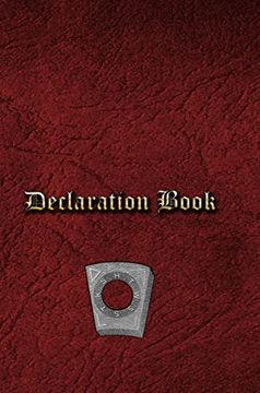portada Declaration Book - Mark Mason: Maroon (en Inglés)