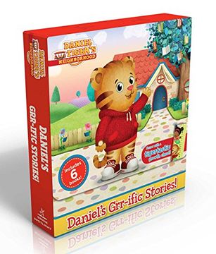 portada Daniel'S Grr-Ific Stories! (Comes With a Tigertastic Growth Chart! ): Welcome to the Neighborhood! Daniel Goes to School; Goodnight, Daniel Tiger; Baby is Here! (Daniel Tiger'S Neighborhood) 
