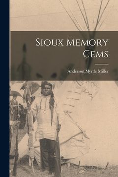 portada Sioux Memory Gems (en Inglés)