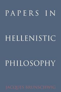 portada Papers in Hellenistic Philosophy (in English)