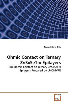 portada ohmic contact on ternary znsxse1-x epilayers (en Inglés)