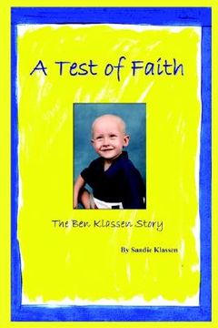 portada a test of faith: the ben klassen story (en Inglés)