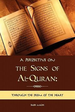 portada a perspective on the signs of al-quran (en Inglés)
