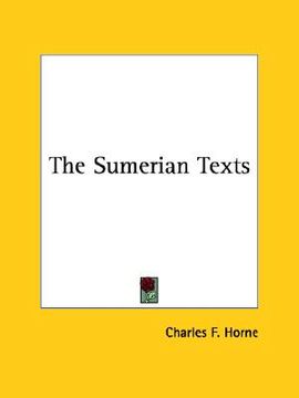 portada the sumerian texts (in English)