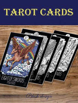 portada Tarot Cards: Adult Coloring Book (en Inglés)