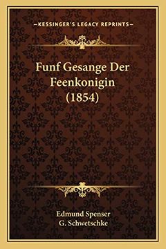 portada Funf Gesange der Feenkonigin (in German)