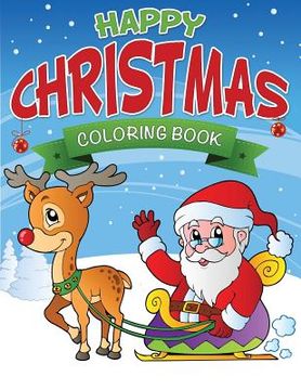 portada Happy Christmas Coloring Book (in English)