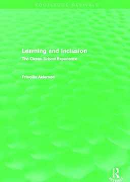portada Learning and Inclusion (Routledge Revivals): The Cleves School Experience (in English)