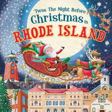 portada 'Twas the Night Before Christmas in Rhode Island (in English)
