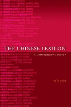 portada the chinese lexicon: a comprehensive survey (en Inglés)