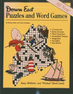 portada Down East Puzzles and Word Games (en Inglés)