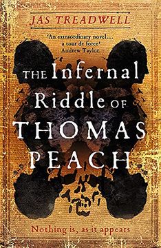 portada The Infernal Riddle of Thomas Peach: A Novel of Necromancy, Secrets, and a World on the Brink of the Modern age (en Inglés)