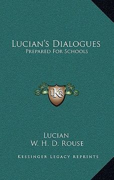portada lucian's dialogues: prepared for schools (en Inglés)