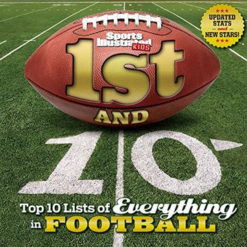 portada 1st and 10 (Revised and Updated): Top 10 Lists of Everything in Football (Sports Illustrated Kids Top 10 Lists)