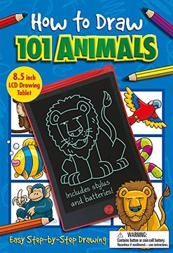 portada How to Draw 101 Animals (en Inglés)