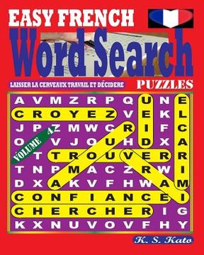 portada EASY FRENCH Word Search Puzzles. Vol. 4 (en Francés)