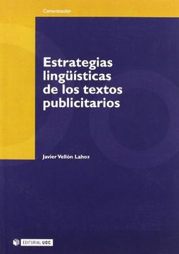 portada Estrategias Lingüísticas de los Textos Publicitarios (in Spanish)