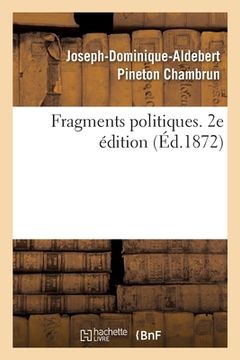 portada Fragments politiques. 2e édition (in French)