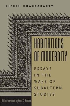 portada Habitations of Modernity: Essays in the Wake of Subaltern Studies (in English)