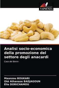 portada Analisi socio-economica della promozione del settore degli anacardi (en Italiano)
