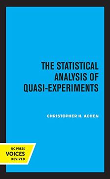 portada The Statistical Analysis of Quasi-Experiments (in English)