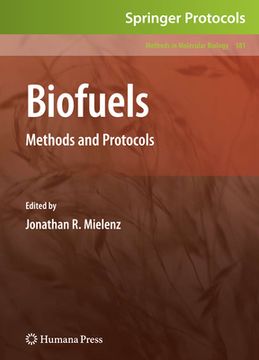portada Biofuels: Methods and Protocols (en Inglés)