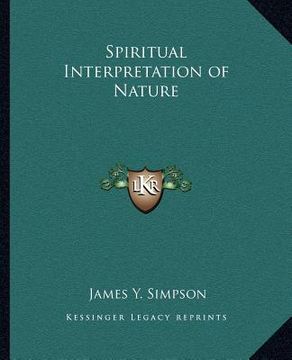 portada spiritual interpretation of nature (en Inglés)