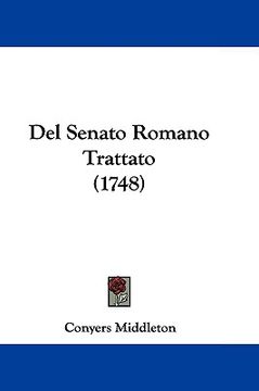 portada del senato romano trattato (1748) (en Inglés)