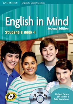 portada English in Mind for Spanish Speakers 4 Student's Book with DVD-ROM (in English)