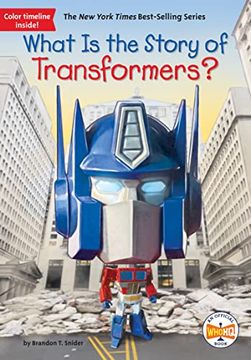 portada What is the Story of Transformers? (en Inglés)