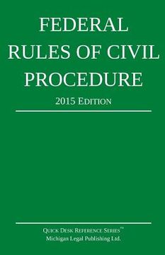 portada Federal Rules of Civil Procedure; 2015 Edition (en Inglés)