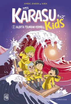 portada Karasu Kids. Alerta Tsunami Vermell