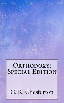 portada Orthodoxy: Special Edition (en Inglés)