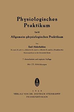 portada Physiologisches Praktikum: Teil ii: Allgemein-Physiologisches Praktikum (en Alemán)