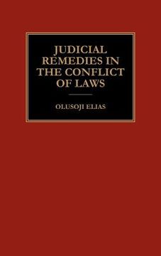 portada judicial remedies in the conflict of laws (en Inglés)
